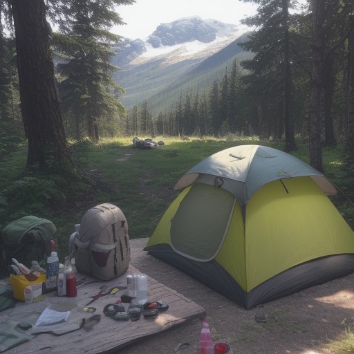 【山のアブ対策】登山の虫除け方法 | おすすめの道具と注意点 をイメージした 夏、山 の写真