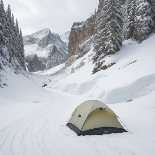 【冬山】霜柱による地面の状態 | 登山ルートへの影響と歩き方 をイメージした 冬、山、冬、山 の写真