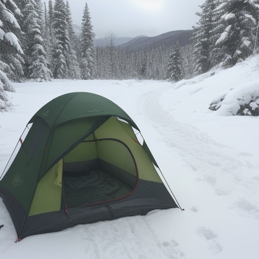 【ナイトハイク】準備すべき装備 | 安全に歩くための注意点 をイメージした 冬、登山道 の写真