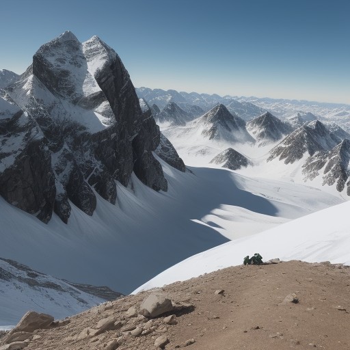 【山頂直下】効率的な登り方のコツ | 体力を温存して登る方法 をイメージした 山 の写真