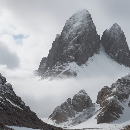 【登山】雲行きの変化に注意 | 山での危険信号と判断基準 をイメージした 山 の写真
