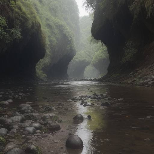 【川の濁り】クリアウォーターになる時期 | 釣行のタイミングを判断する目安 をイメージした 冬、川 の写真