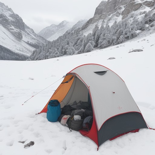 【冬山装備】荷物の重さを減らすコツ | 装備選びのポイント をイメージした 冬、雪景色、山、冬 の写真
