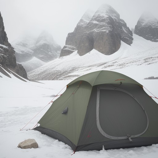 【登山】稜線の視界不良への備え | 安全に歩くためのルート確認と対策 をイメージした 山 の写真