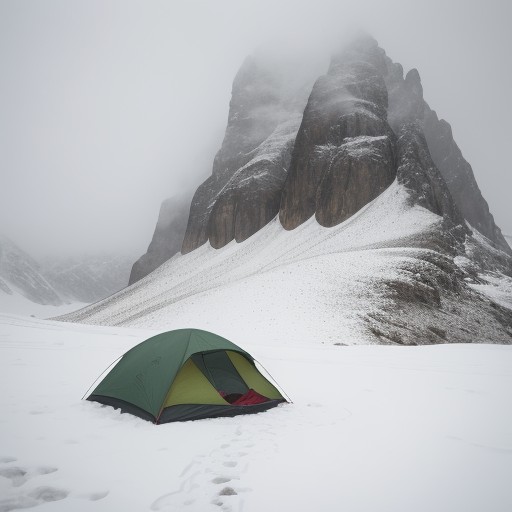【登山】視界不良のときの歩き方 | 安全な下山の対処法 をイメージした 山 の写真