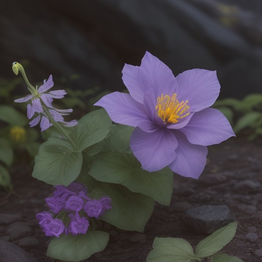 【トリカブト】登山の道端に咲く紫の花 | 見分け方と特徴のまとめ をイメージした 夏、秋、山 の写真
