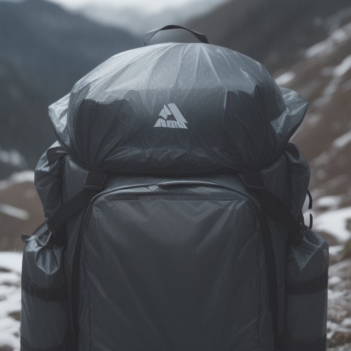 【登山ザック】雨除けの準備 | 荷物を濡らさないための対策方法 をイメージした 山 の写真