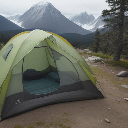 【登山用ギア】結露を防ぐ道具選び | 朝のテント内で役立つ対策法 をイメージした 山 の写真