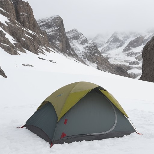 【低体温症】登山の体温回復方法 | 体温を上げるための具体的な手順 をイメージした 冬、山 の写真