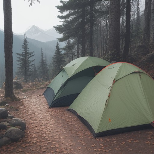 【登山】森林帯を歩く際の注意点 | 安全なルート選びと装備のポイント をイメージした 山、森 の写真
