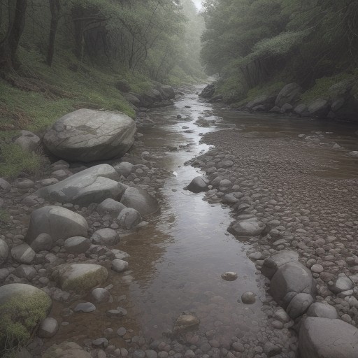 【川の流れ】巻き込みの予兆 | 水面の動きで判断する危険箇所 をイメージした 川 の写真
