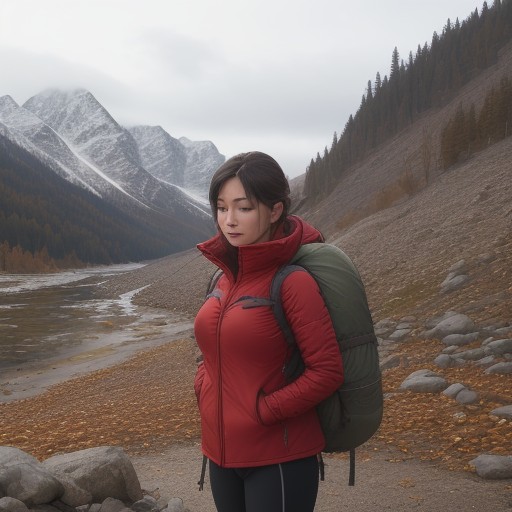 【登山ウエア】女性向けの選び方 | 初心者が揃えるべき基本アイテム をイメージした 夏、秋、冬、ハイキング の写真