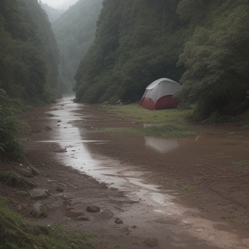 【川の増水】安全な脱出ルート | 現場での判断基準と抜け方 をイメージした 川 の写真