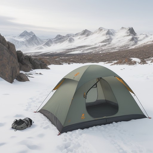 【登山用テント】ペグの選び方 | 地質に合わせた使い分けと種類 をイメージした 雪景色、山 の写真