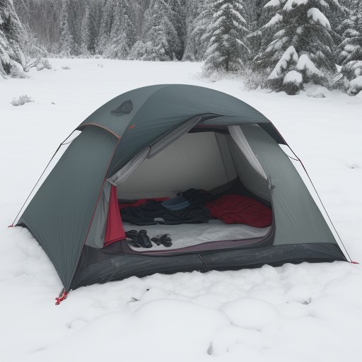 【低体温症】登山の濡れた服への対策 | 正しい着替えの手順と方法 をイメージした 山、冬 の写真