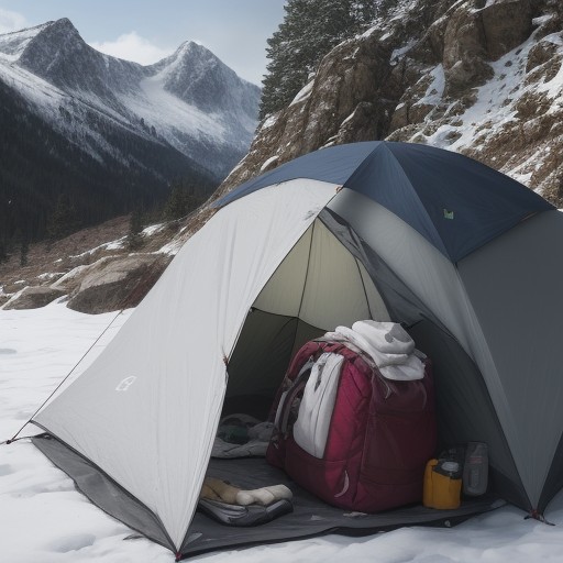 【登山ウェア】濡れた服の乾かし方 | 山行中の水分除去と対策 をイメージした 山 の写真