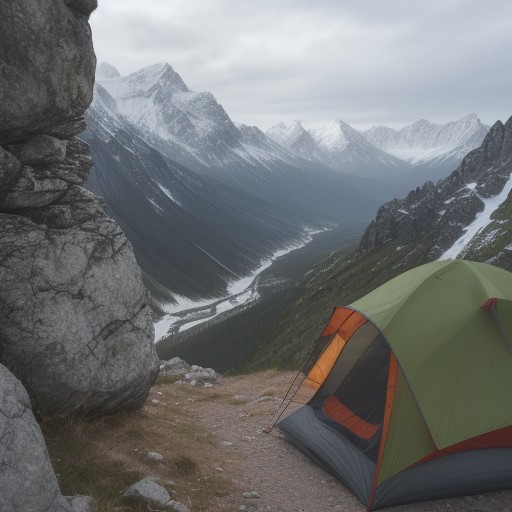 【登山】状況判断の基準 | 山行を切り上げるタイミングと判断材料 をイメージした 山 の写真