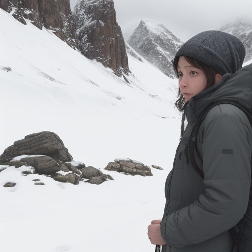 【登山服装】初冬の山歩きに備える | 重ね着の組み合わせと準備物 をイメージした 冬、山、冬、山 の写真