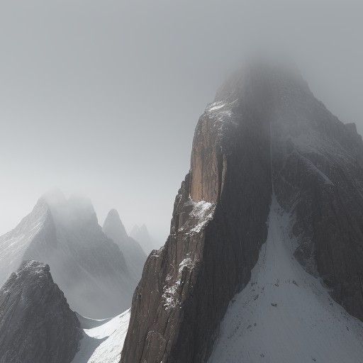 【登山】霧の抜け方を予測する方法 | 山行計画への取り入れ方 をイメージした 山、ハイキング の写真