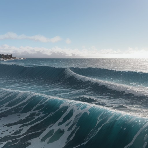 【離岸流】風向きと流れの関係 | 海での安全な泳ぎ方 をイメージした 夏 の写真