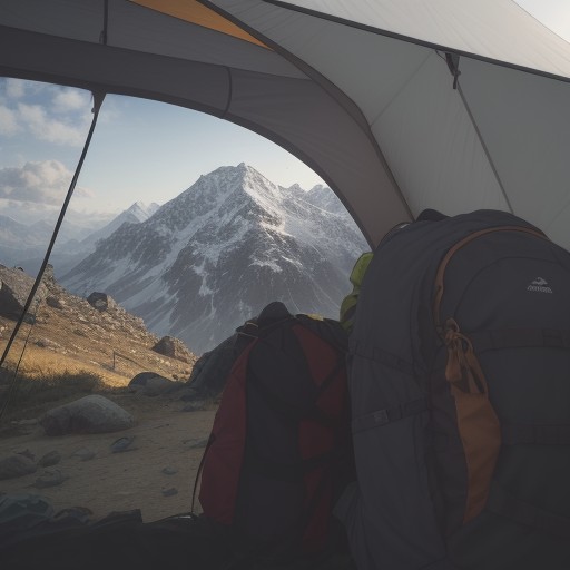 【登山ザック】メッシュ部分の破れを直す | 簡単な修理方法と道具の選び方 をイメージした 山 の写真