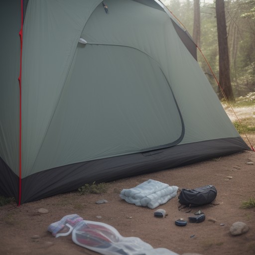 【登山用マット】空気漏れの直し方 | 穴をふさぐ修理手順 をイメージした ハイキング、山 の写真
