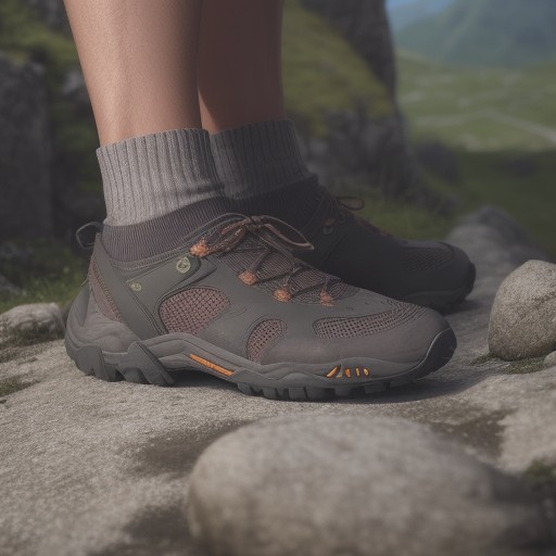 【登山シューズ】足の蒸れを防ぐ靴下の選び方 | 夏山登山の快適な歩き方 をイメージした 夏、山、夏、ハイキング の写真