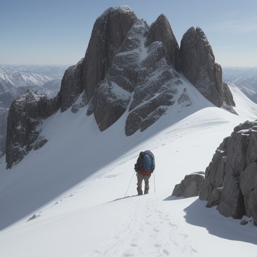 【登山】山頂への道のりと達成感 | 心が整う時間 をイメージした 山 の写真