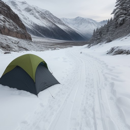 【冬山】霜による路面への影響 | 登山中の歩き方と対策 をイメージした 冬、山、冬、山 の写真