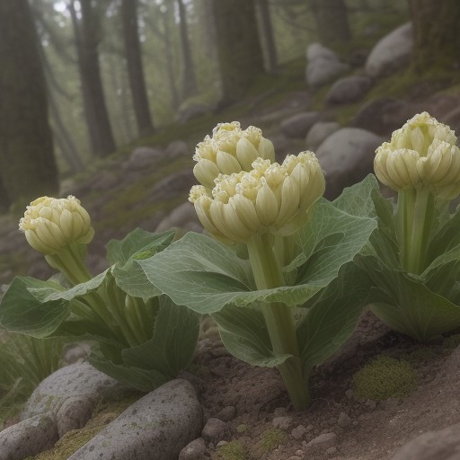 【フキノトウ】採取の時期と場所 | 山歩きで見つける春の味覚 をイメージした 春、山、森 の写真
