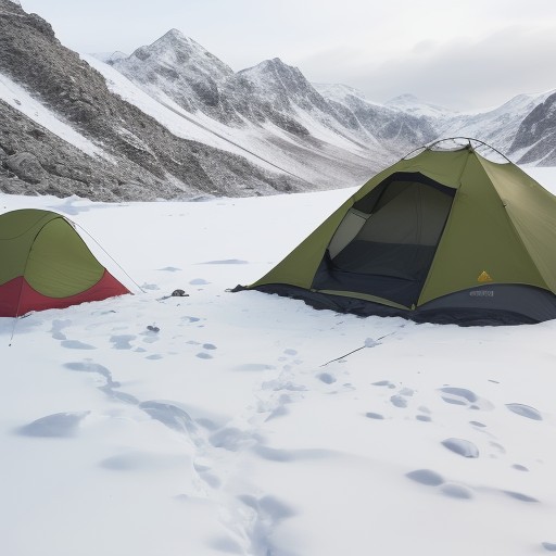 【低体温症】登山でのリスクを防ぐ装備 | 対策グッズの選び方 をイメージした 冬、山、登山道 の写真
