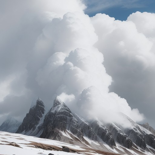 【登山】山の天気を読む方法 | 安全に歩くための雲の観察術 をイメージした 山 の写真