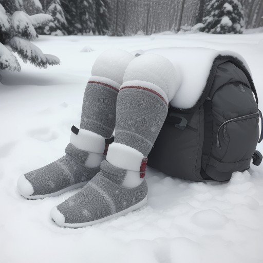 【着圧ソックス】スキーウェアに合わせる靴下 | 足の疲れを抑える選び方 をイメージした 雪景色、冬 の写真