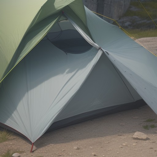 【登山用テント】シームテープの剥がれを直す | 自宅でできる補修の手順 をイメージした 山 の写真