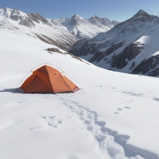 【ウィンタースポーツ】ウェアの重ね着の手順 | 冬の山での服装選び をイメージした 冬、雪景色、山、冬、山 の写真