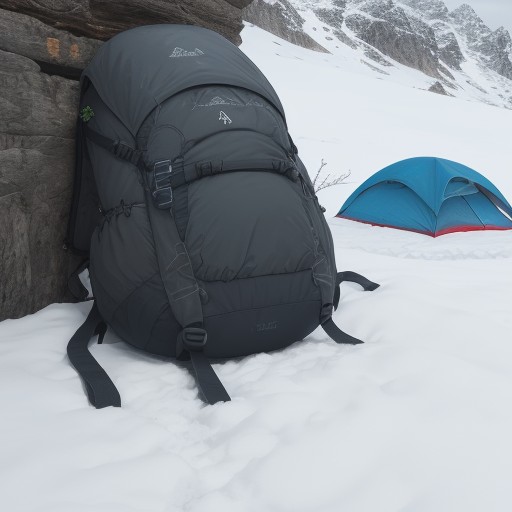 【登山装備】荷物を軽くするコツ | 山行を楽にするパッキング術 をイメージした 山、冬 の写真