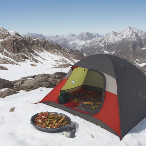 【行動食】登山の疲れを抑える食べ方 | おすすめの食材とタイミング をイメージした 夏、冬、山、登山道 の写真