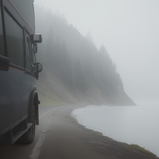 【海霧】運転時の視界確保 | 安全な走行ルートと注意点 をイメージした自然風景の写真