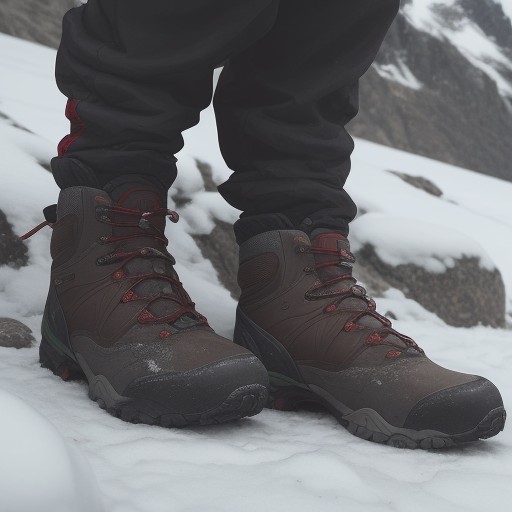 【登山服装】初心者の予算別選び | 山行で使う基本アイテム をイメージした 山、冬、ハイキング の写真