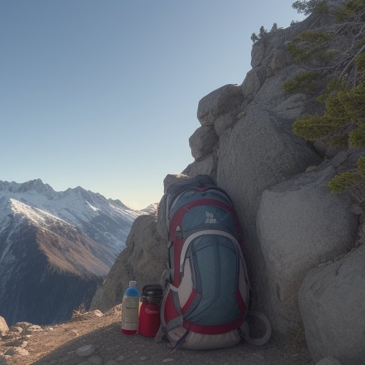 【行動食】登山の途中で食べるタイミング | 効率的な取り出し方 をイメージした 山、登山道 の写真