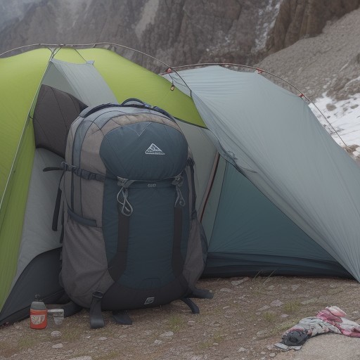 【登山用ギア】経年劣化への対策 | 自宅でできる修理方法 をイメージした 山 の写真