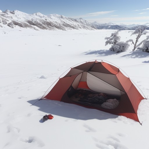 【低体温症】登山の食事メニュー | 体温を上げる食材と選び方 をイメージした 冬、山、登山道 の写真