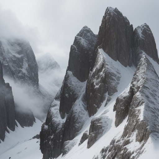 【登山】雲量の変化で決める | 安全な撤退判断のタイミング をイメージした 山 の写真