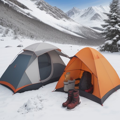 【残雪期】山歩きの基本装備 | 雪山での安全な歩き方と持ち物リスト をイメージした 雪景色、山、雪景色、雪景色、ハイキング、冬 の写真
