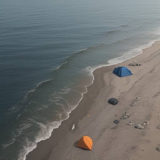 【潮の流れ】初心者が避けるべき場所 | 海での安全な釣り方 をイメージした自然風景の写真