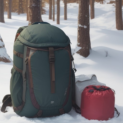 【登山ザック】内部の収納方法 | 荷物をまとめる整理術 をイメージした 夏、冬、ハイキング の写真