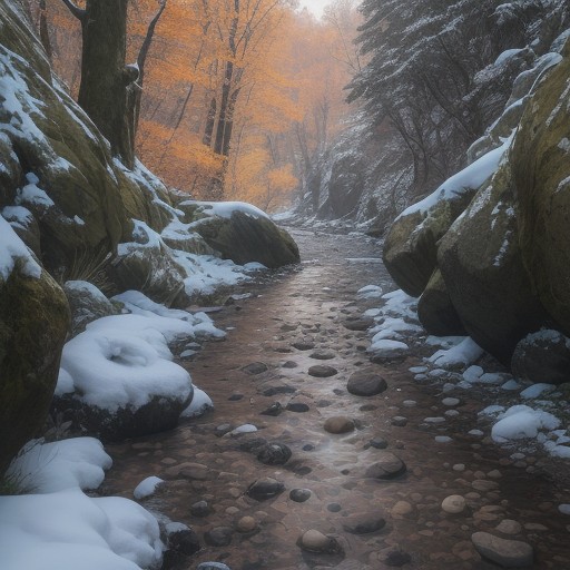 【岩盤帯】川沿いの岩場を歩くコツ | 安全な足運びとルート選び をイメージした 川 の写真