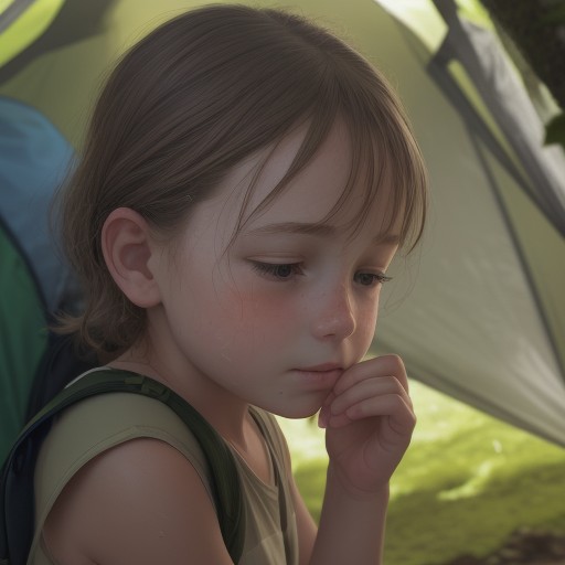 【子供の虫除け】キャンプでの塗り直しタイミング | 効果を持続させる方法 をイメージした 夏 の写真