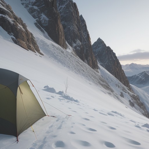 【登山ウェア】静電気を防ぐ対策 | 冬の山行で役立つ除去方法 をイメージした 冬、山、山 の写真