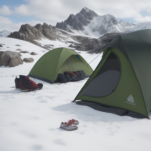 【登山ギア】寿命の見極め方 | 交換時期を判断するチェックリスト をイメージした 春、冬、山 の写真